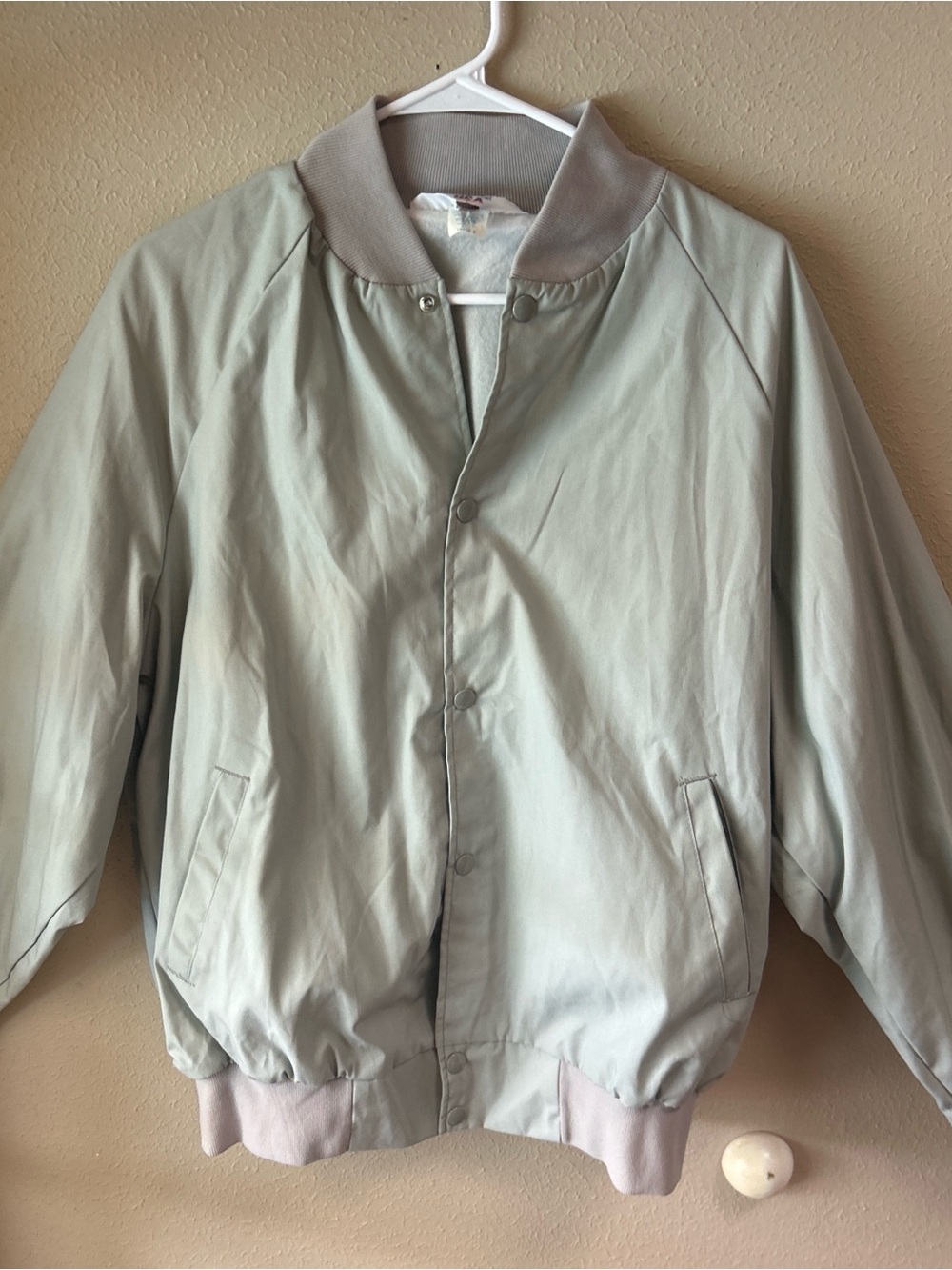 Vintage West Arc USA Snap Button Bomber Jacket Size Large